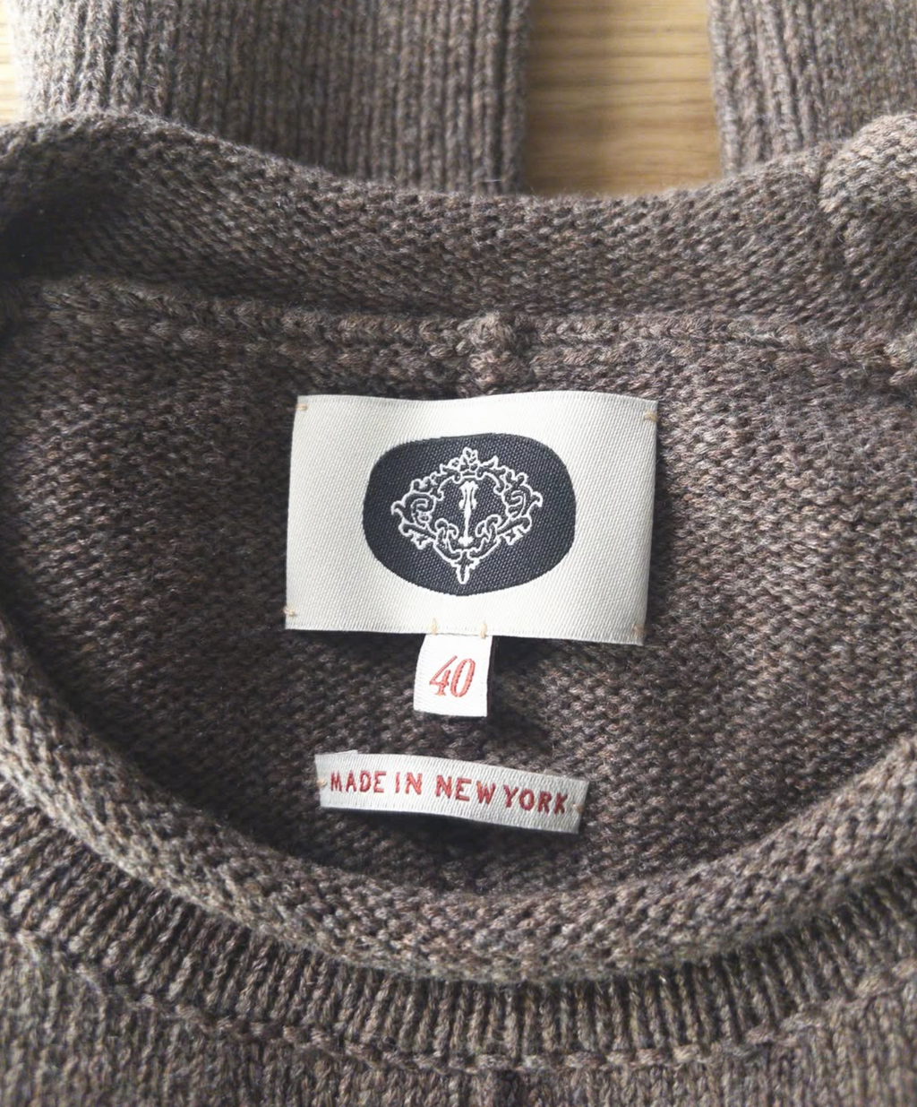 WINDOWPANE CREWNECK